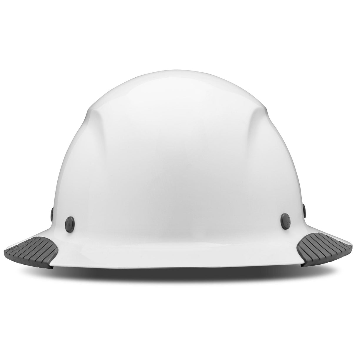 DAX Carbon Fiber White Full Brim Hardhat