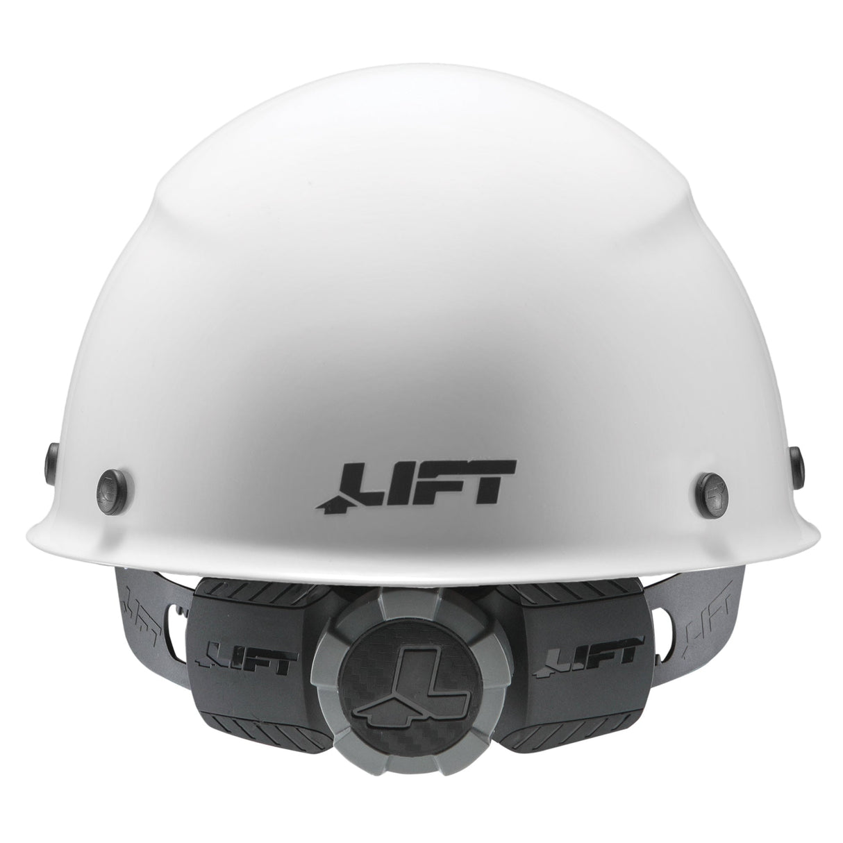 DAX Carbon Fiber White Cap Style Hardhat