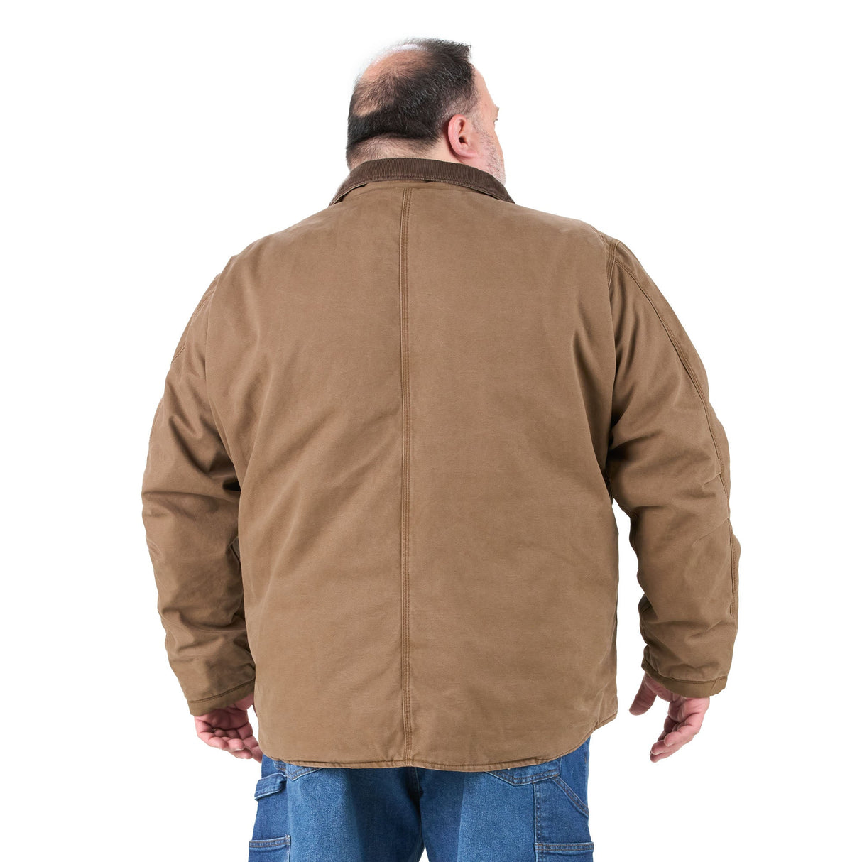 Berne Vintage Washed Sherpa-Lined Work Jacket