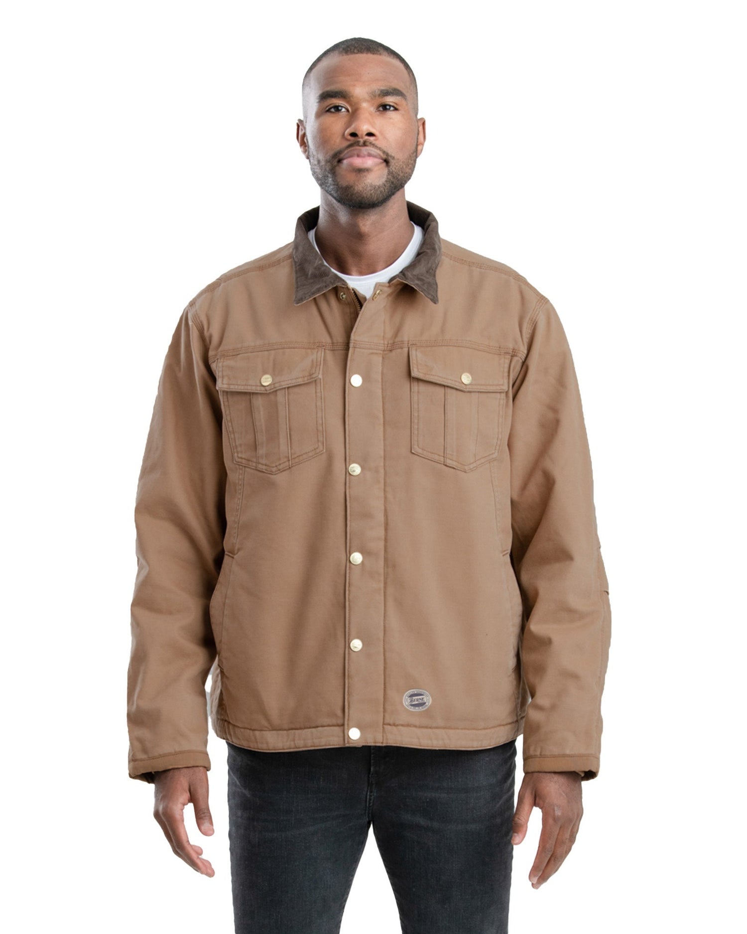 Berne Vintage Washed Sherpa-Lined Work Jacket
