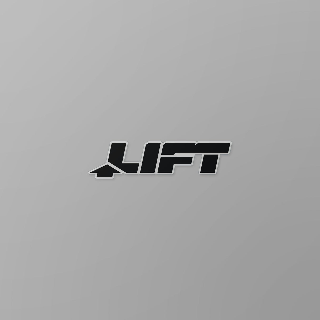 LIFT Safety 3" Sticker Black