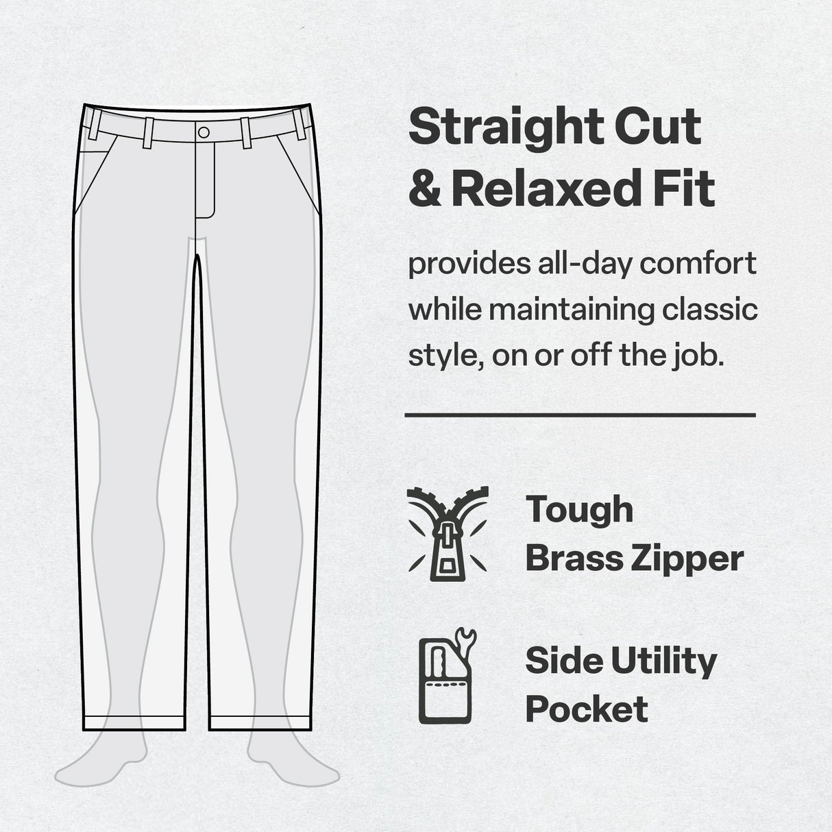 Berne Heritage Relaxed Fit Carpenter Jean