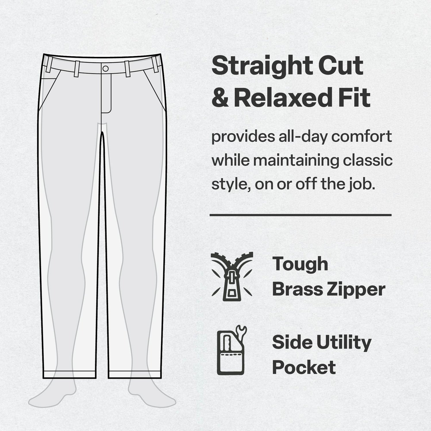 Berne Heritage Relaxed Fit Carpenter Jean