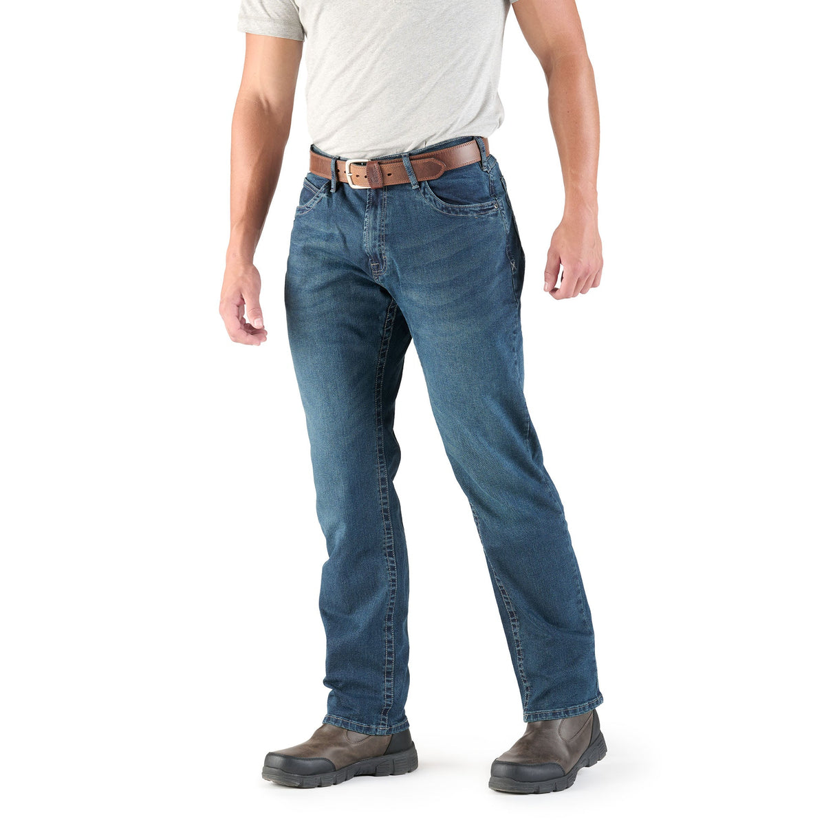 Berne Highland Flex Relaxed Fit Straight Leg Jean