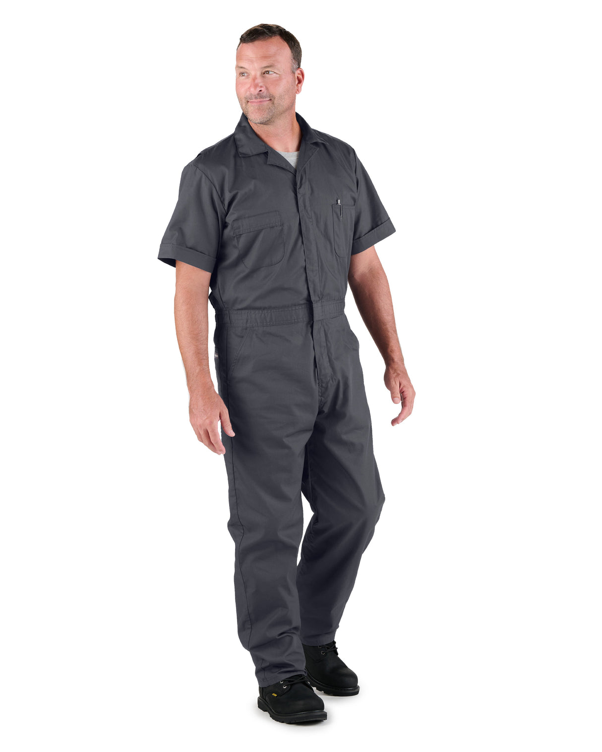 Berne Heritage Short Sleeve Poplin Coverall