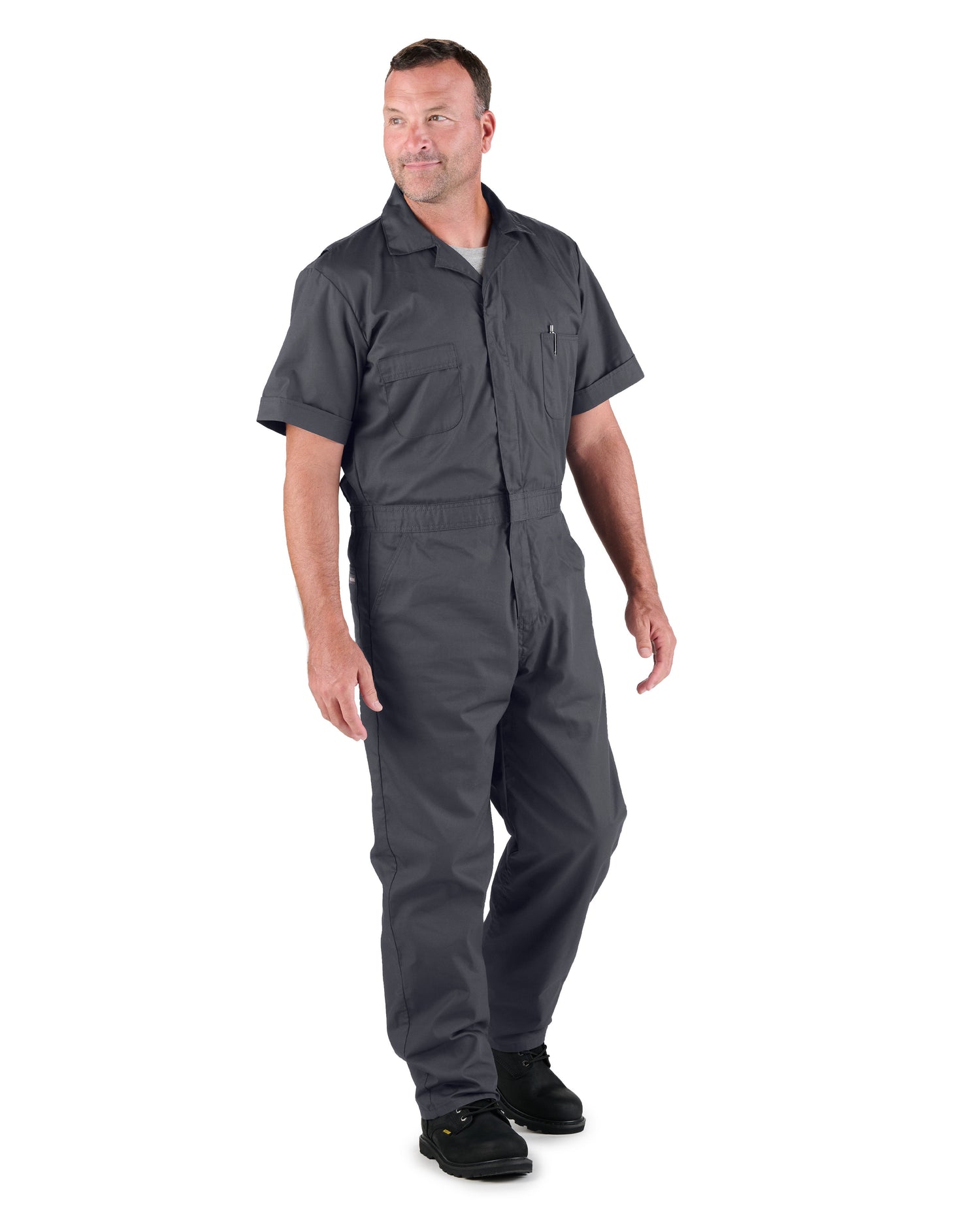 Berne Heritage Short Sleeve Poplin Coverall