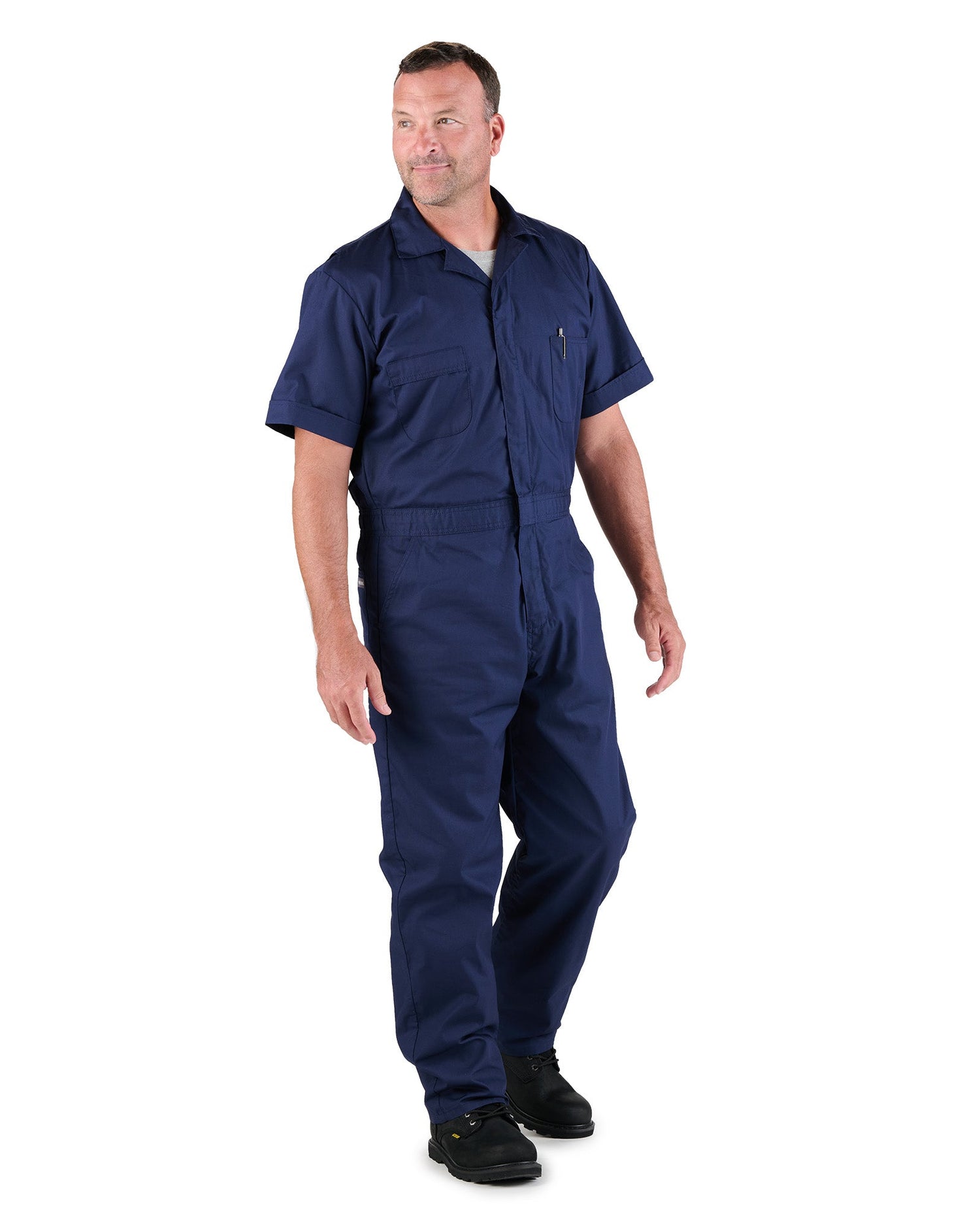 Berne Heritage Short Sleeve Poplin Coverall