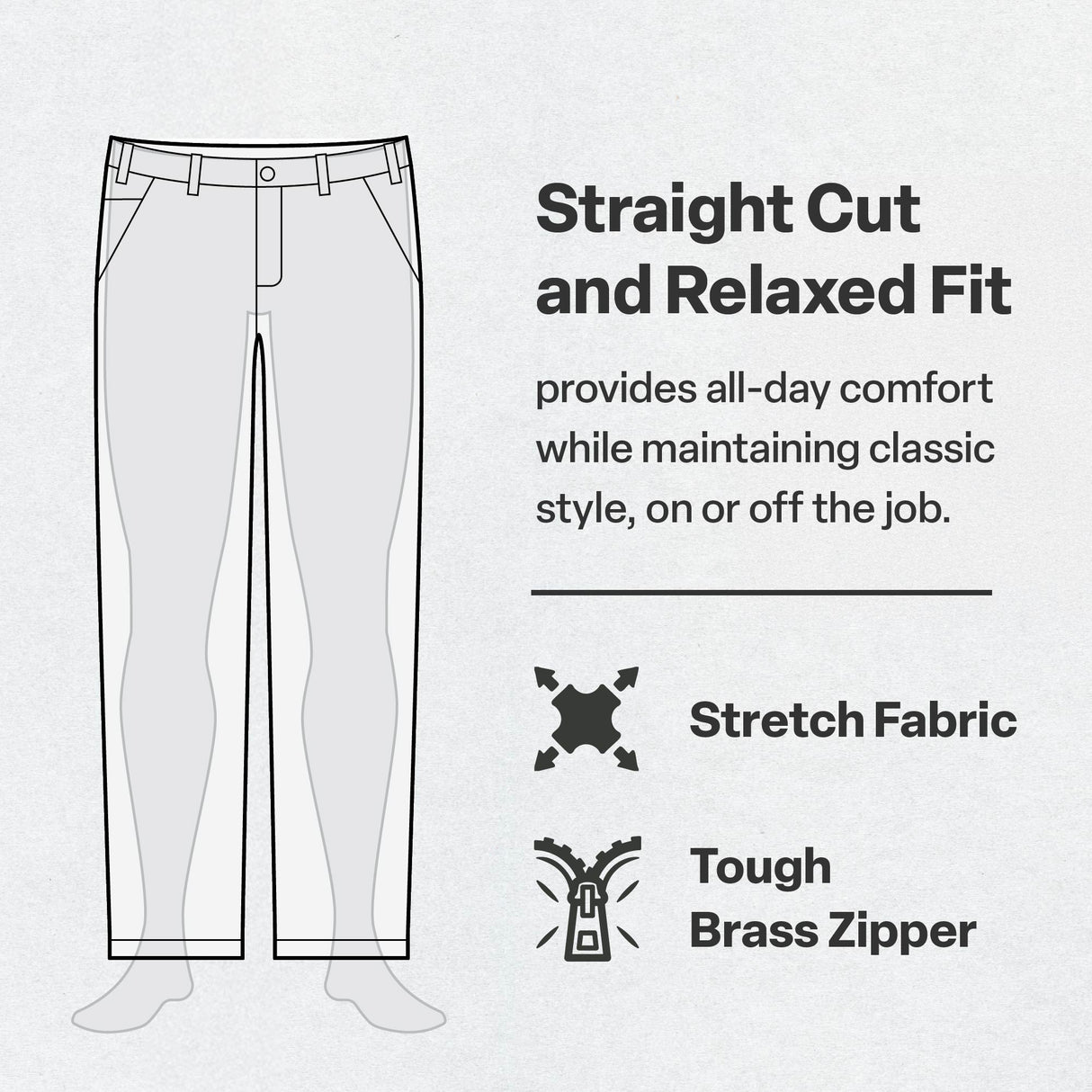 Berne Highland Flex Duck Relaxed Fit Carpenter Pant