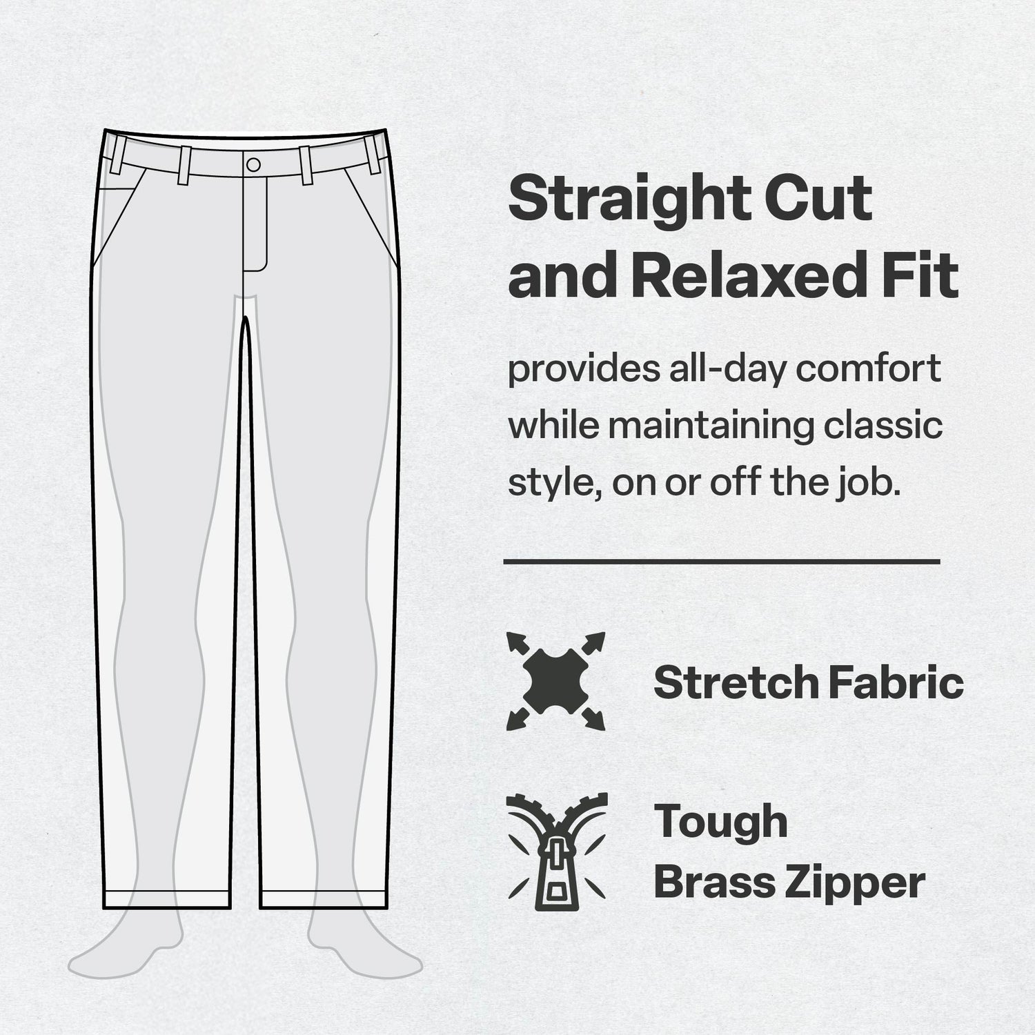 Berne Highland Flex Duck Relaxed Fit Carpenter Pant