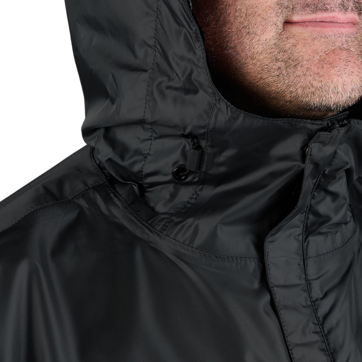 Berne Coastline Lightweight Hooded Rain Jacket