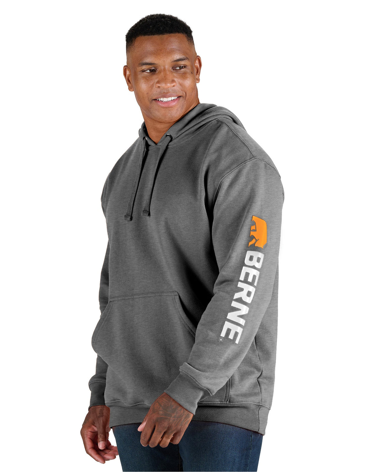Berne Signature Sleeve Hooded Pullover