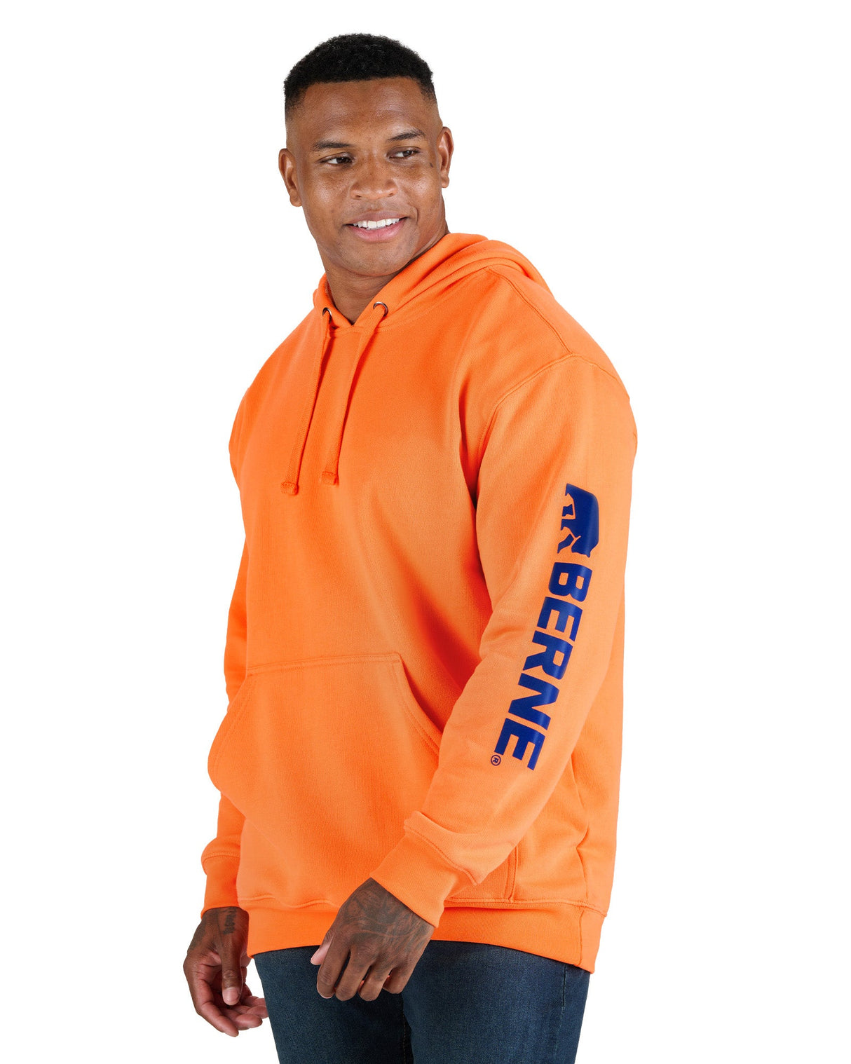 Berne Signature Sleeve Hooded Pullover