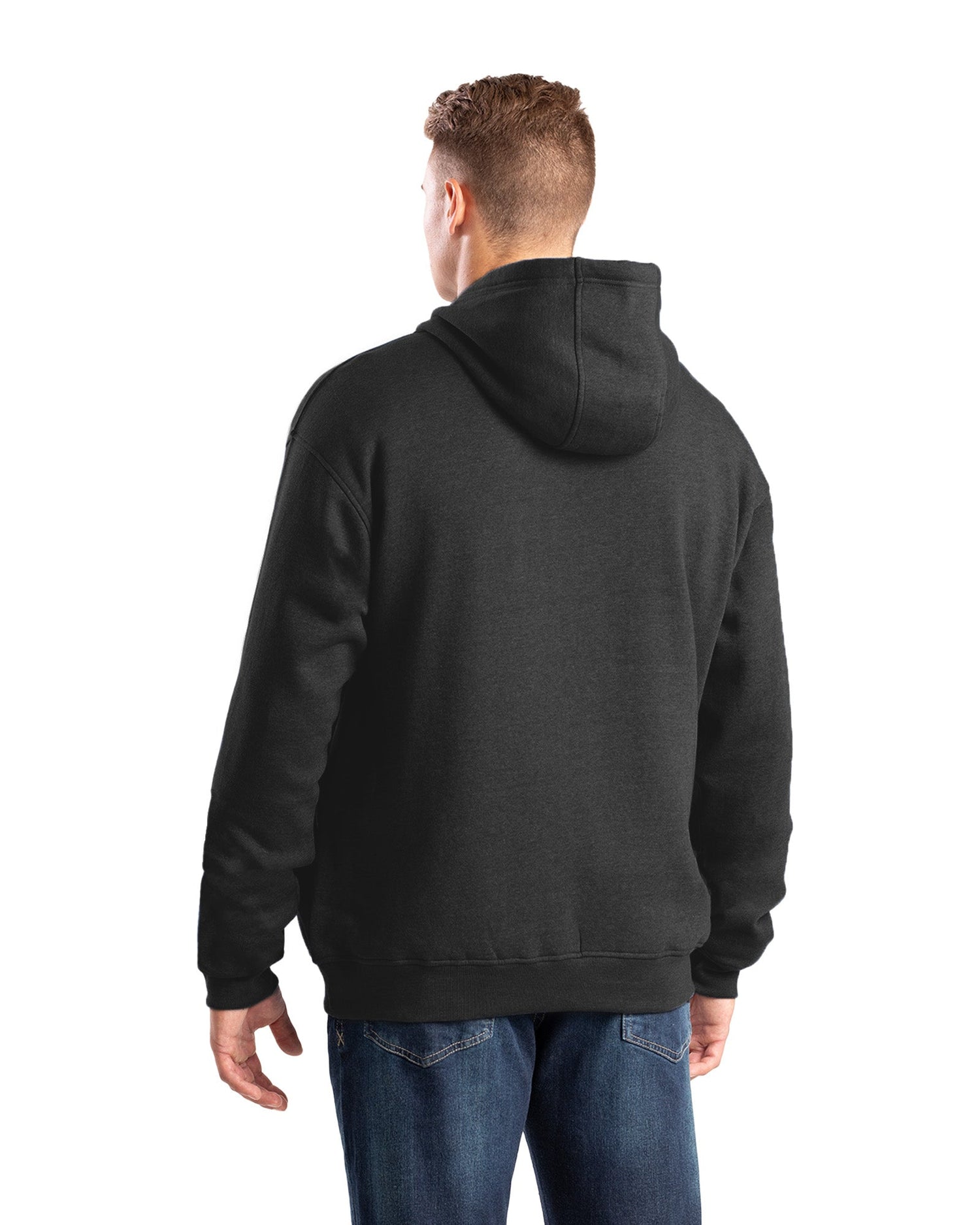 Berne Heritage Zippered Pocket Hooded Pullover Sweatshirt