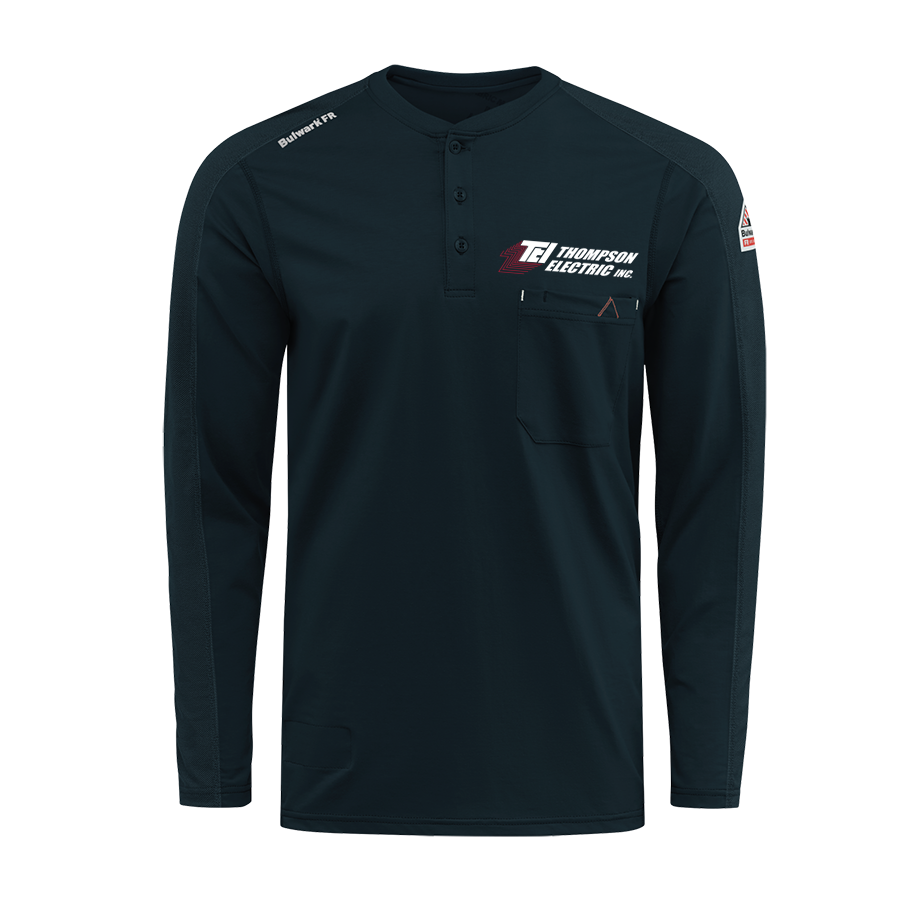 Thompson Electric-Flex Knit Henley Shirt