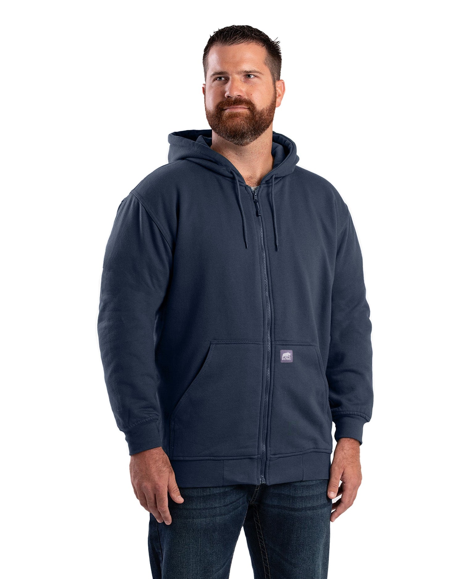 Berne Heritage Thermal-Lined Full-Zip Hooded Sweatshirt
