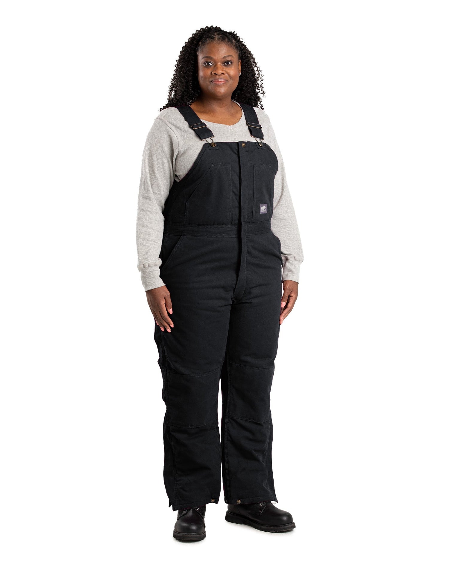 Berne Women's Softstone Duck Insulated Bib Overall