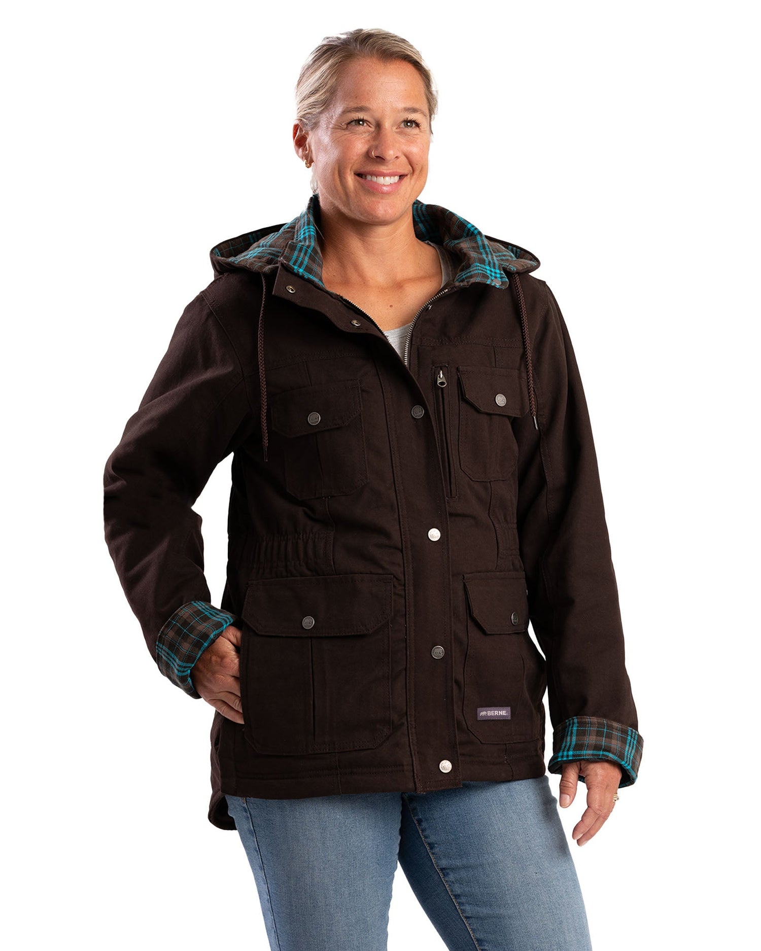 Berne Women's Softstone Duck Barn Coat