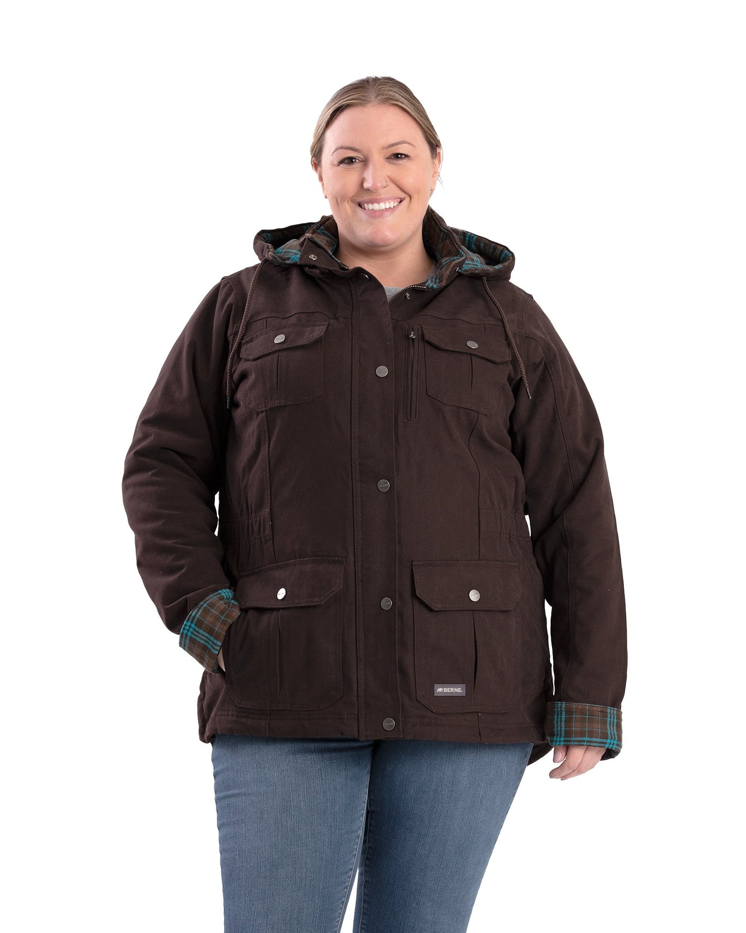 Berne Women's Softstone Duck Barn Coat