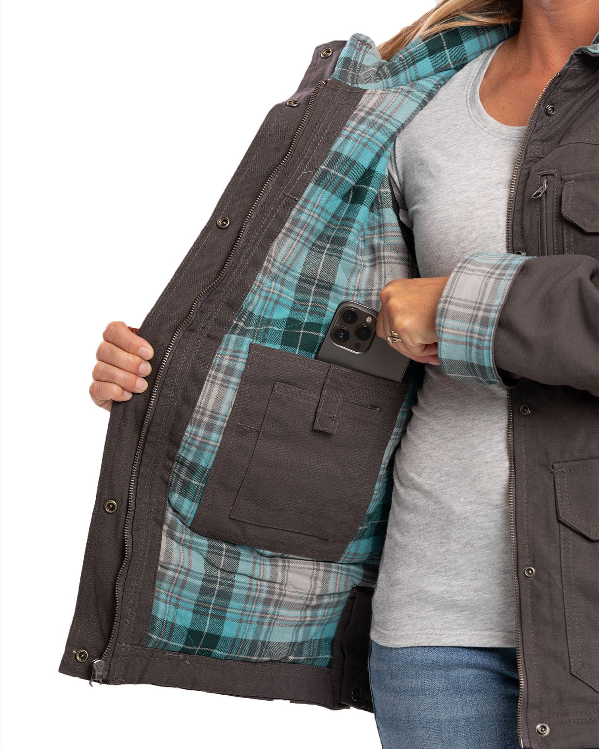 Berne Women's Softstone Duck Barn Coat