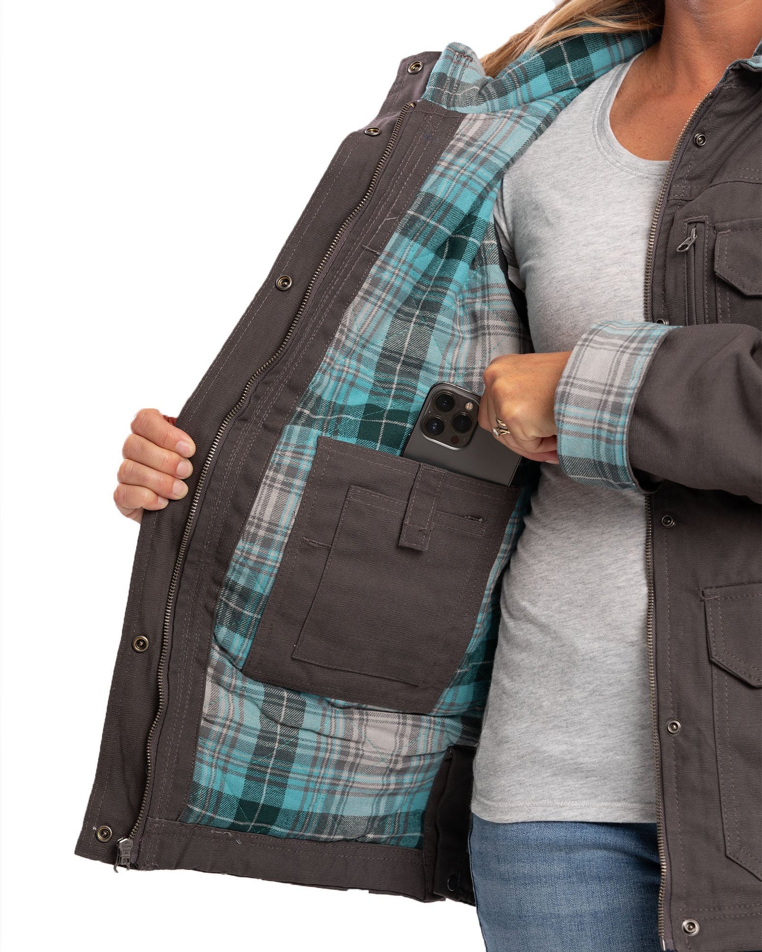 Berne Women's Softstone Duck Barn Coat