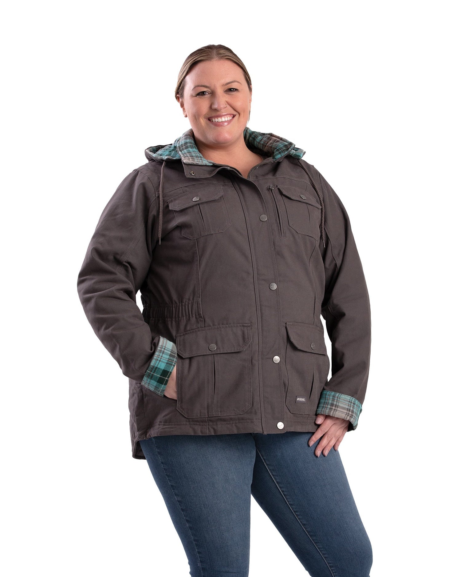 Berne Women's Softstone Duck Barn Coat