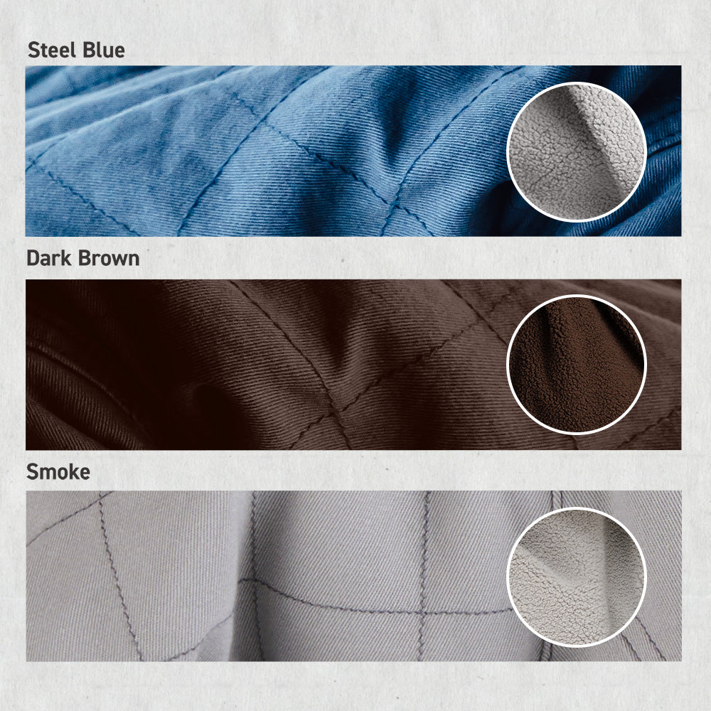 Berne Women's Sherpa-Lined Twill Hooded Jacket