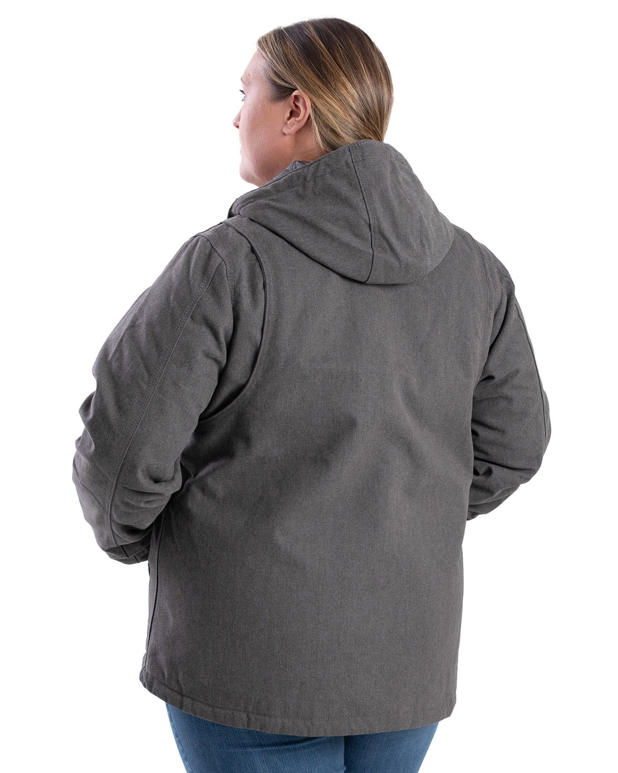 Berne Women's Heathered Duck Hooded Jacket