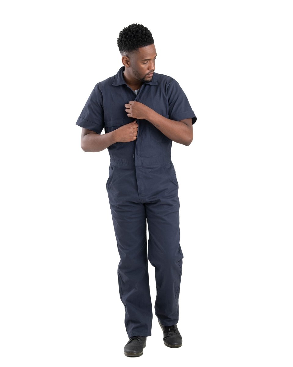 Berne Highland Short Sleeve Flex Poplin Coverall