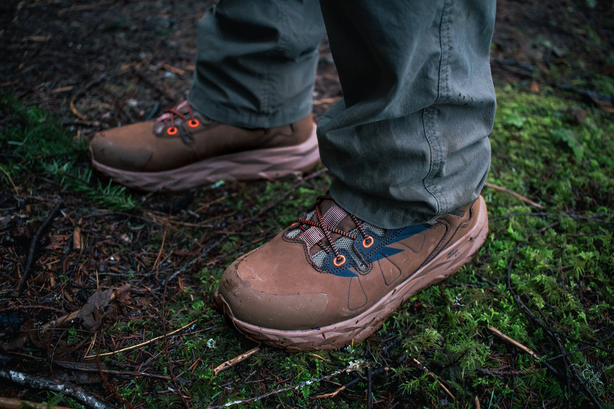 ROCKROOSTER Farmington Brown 6 Inch Waterproof Hiking Boots with VIBRAM® Outsole OC21031