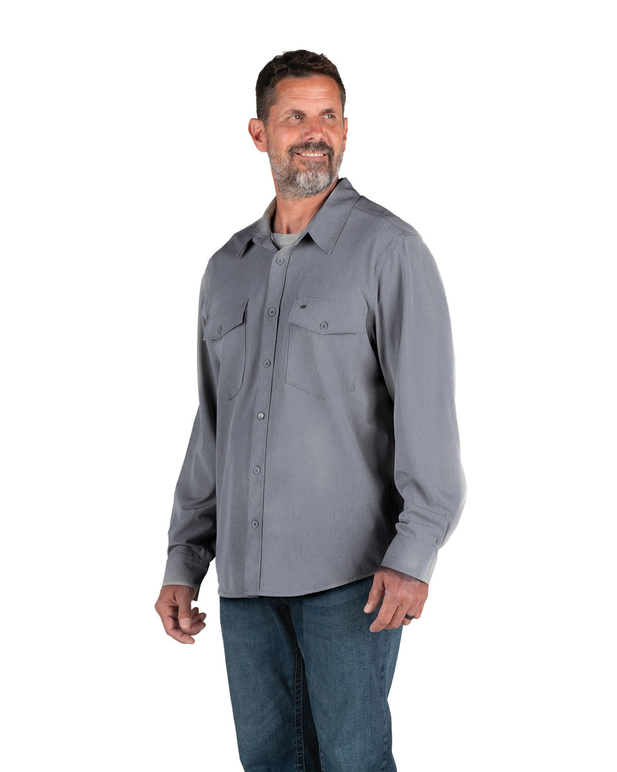 Berne Flex180® UPF Button Down Long Sleeve Shirt