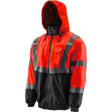 Hi-Viz Orange Bomber Jacket