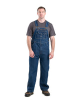 Berne Heritage Unlined Washed Denim Bib Overall