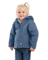 Berne Toddler Girls' Sherpa-Lined Softstone Hooded Coat