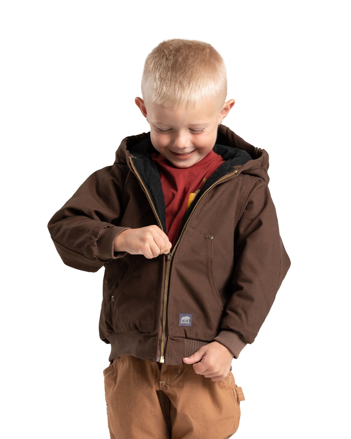 Berne Toddler Softstone Hooded Jacket