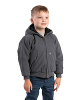 Berne Youth Softstone Duck Hooded Jacket