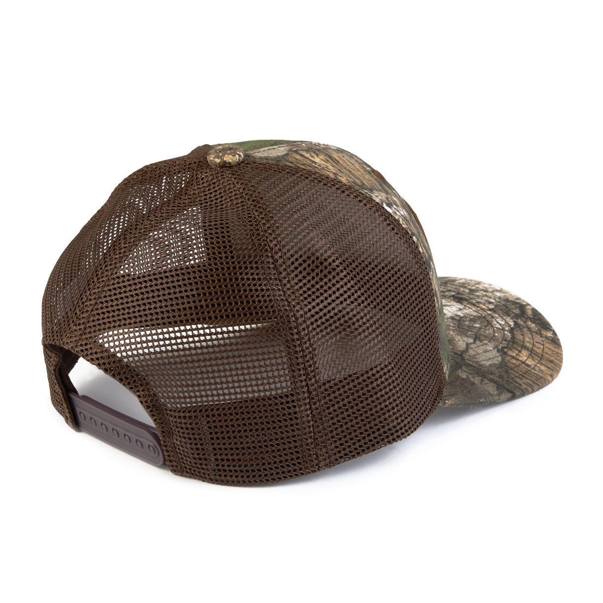 Berne Flag Patch Mesh-Back Camo Cap