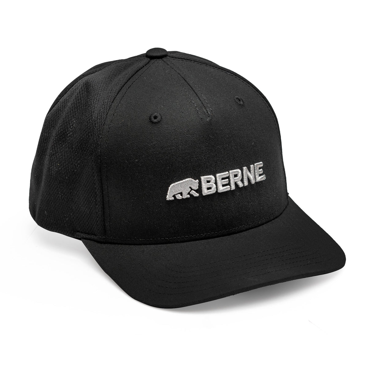 Berne Horizontal Logo Mesh-Back Cap