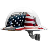 DAX American Flag Full Brim Hard Hat