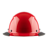DAX Fifty/50 Red Full Brim Hard Hat