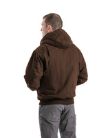 Berne Highland Flex180 Washed Duck Hooded Work Jacket