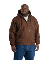 Berne Heartland Washed Duck Hooded Work Jacket