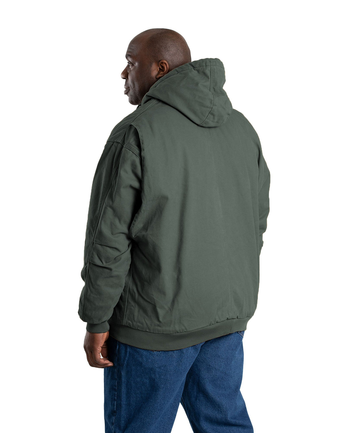 Berne Heartland Washed Duck Hooded Work Jacket