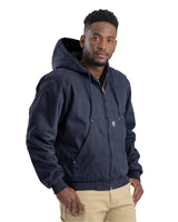 Berne Heartland Washed Duck Hooded Work Jacket