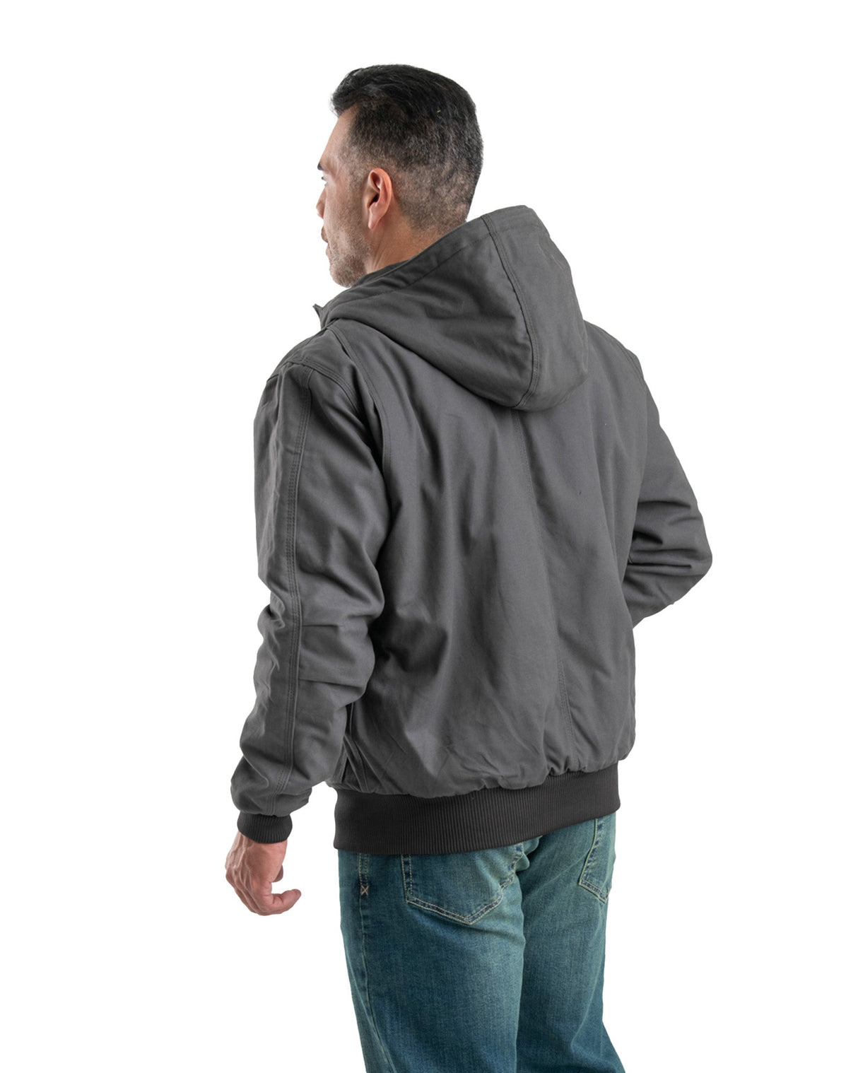 Berne Highland Duck Hooded Active Work Jacket