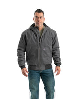 Berne Highland Duck Hooded Active Work Jacket