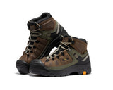 ROCKROOSTER Woodland Brown 6 inch Composite Toe Waterproof Leather Work Boots AK661