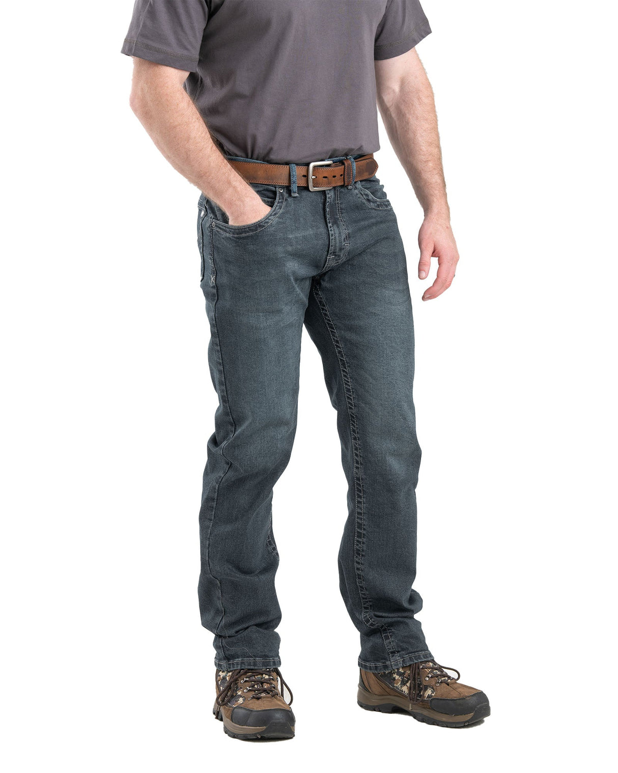 Berne Highland Flex Relaxed Fit Straight Leg Jean