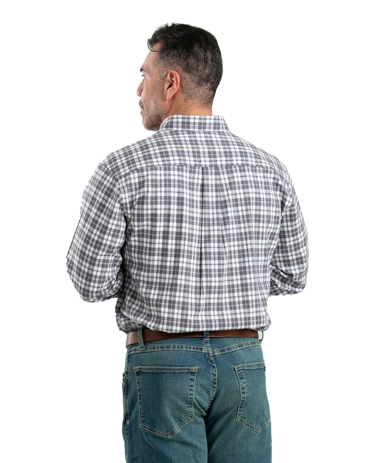Berne Foreman Flex Long Sleeve Button Down Work Shirt
