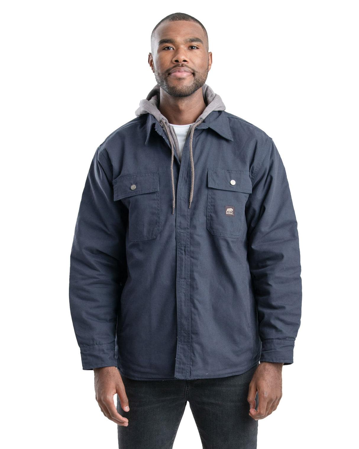 Berne Heartland Duck Hooded Shirt Jacket