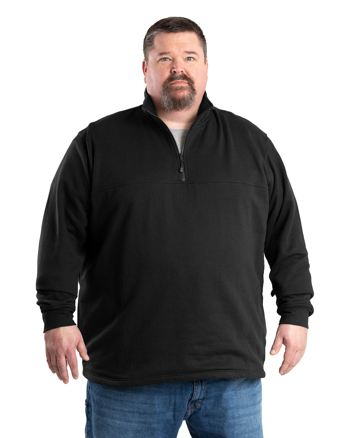 Berne Heritage Thermal-Lined Quarter-Zip Sweatshirt